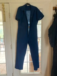 Dickies Herren Größe 42 L lang x 30 Taille BLAU mittleres Gewicht ARBEIT COVERALL 2139 - Bild 1 von 6