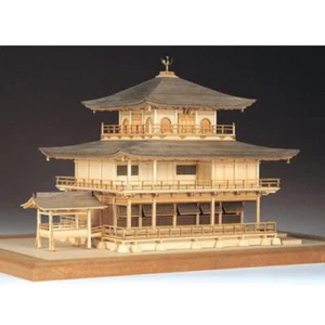 Woody JOE 1/75 Wooden Model Kit Rokuonji Kinkaku Brand New Best Buy from Japan - Picture 1 of 2