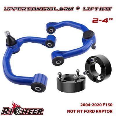 2004-2020 Ford F-150 2/4wd 3" Front Lift Kit with blue 2-4‘’ Upper Control Arms - Image 1 of 4