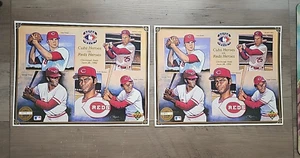 [x2] MLB 1992 UD HEROES OF BASEBALL- Cubs Heroes vs. Reds Heroes Ltd. Ed. /27k - Picture 1 of 3