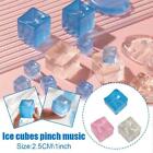 Mini Ice Block Stress Ball Toy Anti Stress Cube Squeeze Toy Simulati G3G6