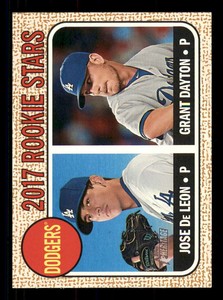 2017 Topps Heritage (Base) #1-400, High #501-700 Singles Stars/RC/HOF (You Pick)