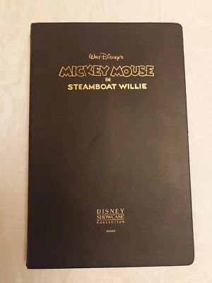 DISNEY SHOWCASE MICKEY MOUSE IN STEAM BOAT WILLIE 24K GOLD 3 CARD SET - Image 1 of 4