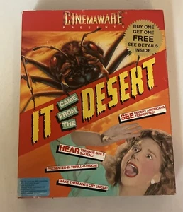 It Came From The Desert PC Tandy Big Box Complete 5.25" Floppy Disc Rare Cib - Picture 1 of 10