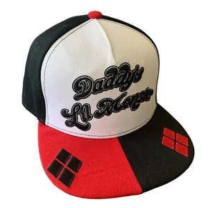 DC Harley Quinn Suicide Squad SnapBack Mütze Daddys Lil Monster schwarz weiß rot - Bild 1 von 5