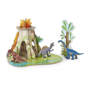 PAPO Mini Land of Dinosaurs Toy Playset - New
