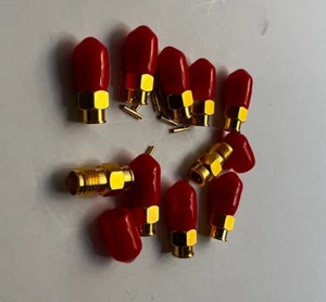 SMA female connector for RG402 Semi Rigid Coax cable with copper tube Jacket - Zdjęcie 1 z 4