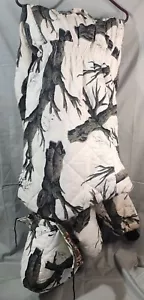 MENS XXL 2XL MOSSY OAK TREESTAND MOSSY OAK TREESTAND SNOW REVERSIBLE COVERALLS - Picture 1 of 20