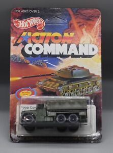 1984 Mattel HOT WHEELS Action Command  TROOP CONVOY sealed MEGA FORCE diecast !!