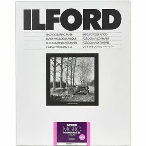 Ilford Multigrade RC Deluxe Glossy 8x10 25 Sheets Black & White Paper  