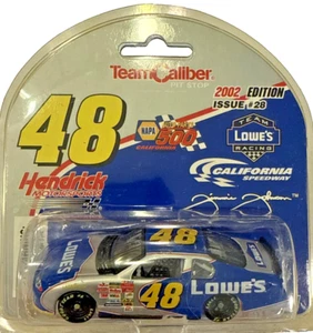 Team Caliber Edición 2002 Edición #28 Jimmie Johnson #48 Lowe's Car - Imagen 1 de 2