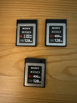Sony XQD Memory Card 128GB G Series - Image 1 of 2