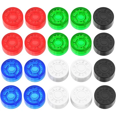 DAIERBUM 20PCS Footswitch Topper Guitar Pedal Topper Multi Color Pedal Button  - Bild 1 von 4