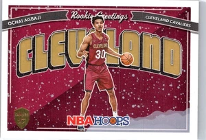 2022-23 Hoops Winter #14 Ochai Agbaji Rookie Greetings - Bild 1 von 2