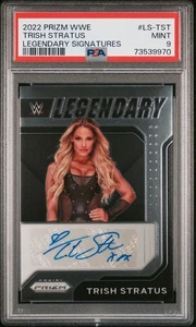 Panini Prizm Trish Stratus Legendary Signatures 2022 LS-TST PSA 9 Pop 1 - Imagen 1 de 3