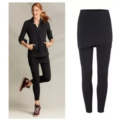 CAbi BLACK M’leggings Skirted Leggings Size Small Activewear Stretch Casual  - Image 1 of 4