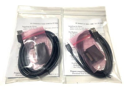 PC Connection Cable(USB) for SHARP PC-E500 Series and for PC-G850 Series set - Image 1 of 3