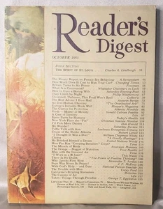 Reader's Digest October 1953 Canadian Version VG Cond - Kinsey Report, Lindbergh - Picture 1 of 3