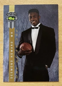 Desmond Howard Rookie 1992 Classic Four Sport Limited Edition #LP-1 NM-MT+ - Bild 1 von 3