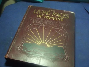 LIVING RACES OF MANKIND - Picture 1 of 3