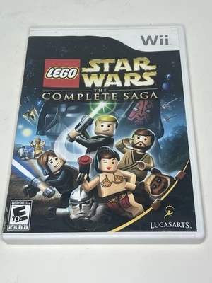 Lego Star Wars: The Complete Saga (Nintendo Wii) - Complete in Box - Tested - Image 1 of 4
