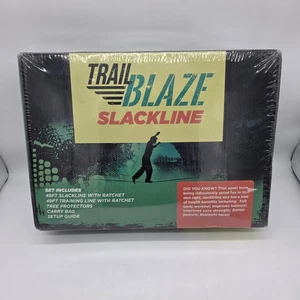 Trail Blaze Slackline 49 Ft. Brandneu Versiegelt Training Line Baum Schutz Hülle - Bild 1 von 4