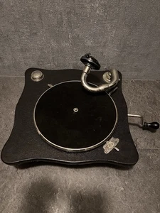 Grammophon Motor Antrieb Schalldose Kurbel PlattenTeller Nadeln Für Schellack - Bild 1 von 11