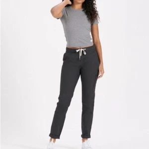 Pantalón Vuori Ripstop Pantalones Elásticos Orgánicos Bidireccionales en Gris Carbón Talla M - Imagen 1 de 12