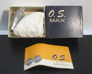 O.S. MAX-20 3.24cc cross flow vintage 2 stroke glow engine with muffler new f /s - Picture 1 of 22