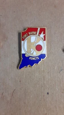 Pin solapa logotipo estado Indiana 1988-89 Fort Wayne Komets (IHL) Foto 1 de 2