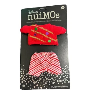 Conjunto de suéter de Navidad rojo feo de Disney NuiMOs - Imagen 1 de 2