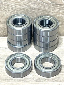6205-ZZ C3 SR12 Premium Metal Shielded Ball Bearing, 25x52x15, (QTY Of 10) - Picture 1 of 4