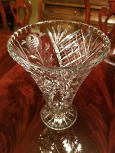 Waterford Vase Balarmoral 8 1/2 inch footed Vase - Picture 1 of 5