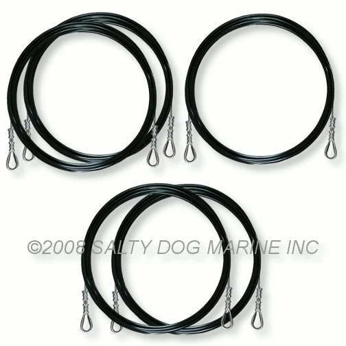 JUEGO DE APAREJOS DE 17 CABLES HOBIE CAT NEGRO NUEVO - ( #359472) Foto 1 de 1
