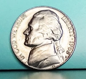 1968-D Jefferson 5c Liberty Nickel-RPM/DDO/DCAM - Picture 1 of 6