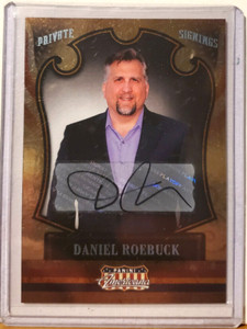 2011 Panini Americana DANIEL ROEBUCK Autograph - 47/49 - MATLOCK - THE FUGITIVE