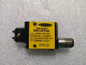 BANNER SM312FPQD Optic Sensor 10-30VDC - Picture 1 of 4