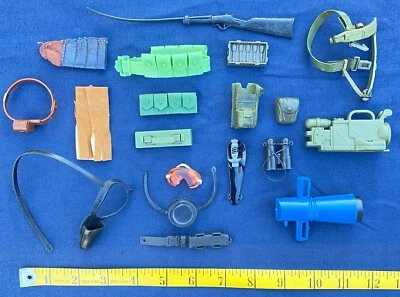 GI JOE Weapons Dive Spy and Camp Gear Vintage Toy Mixed Lot - FREE Shipping - Image 1 of 4