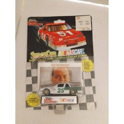 Racing Champions 1991 Nascar #25 Ken Schrader 1:64 Die-Cast Stock Car NIB - Image 1 of 3