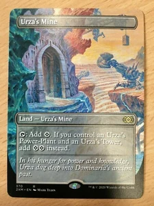 BORDERLESS Urza's Mine - Double Masters (Magic/MTG) Near Mint - Bild 1 von 2