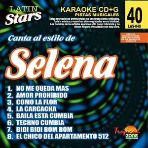 Karaoke Selena Latin Stars 40 - Imagen 1 de 1