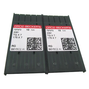 20PCS Groz-Beckert 2091, TQX7, 175X7 Industrial Button Sewing Machine Needles - Imagen 1 de 2