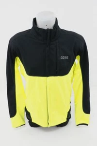 NEW! Gore Wear C5 Thermo Trail Windstopper MTB Jacket Men's Medium Black/Yellow - Picture 1 of 4