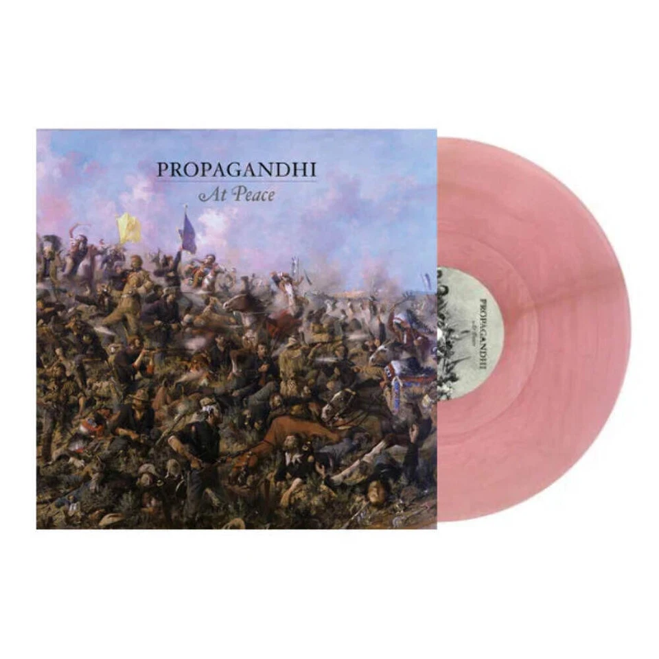 Propagandhi – At Peace - Pink LP Vinyl Record 12" - NEW Sealed - Hardcore Punk Foto 1 de 1