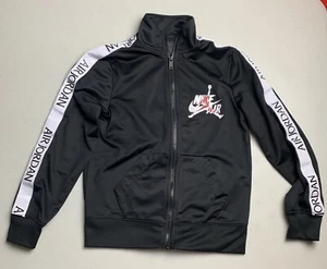 NIKE AIR JORDAN FULL ZIP TRACK Light JACKET YOUTH Small (8-10) Preowned - Picture 1 of 8