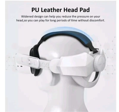 Strap with Battery Compatible with Quest 3 -Adjustable 6000mAh Battery Strap wit - Image 1 of 4