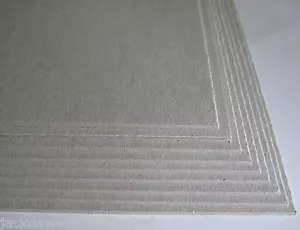 Graue Tafel 8 x A4 2000mic 2 mm extra dick für Halterung Board Unterlage Modellierung - Bild 1 von 3