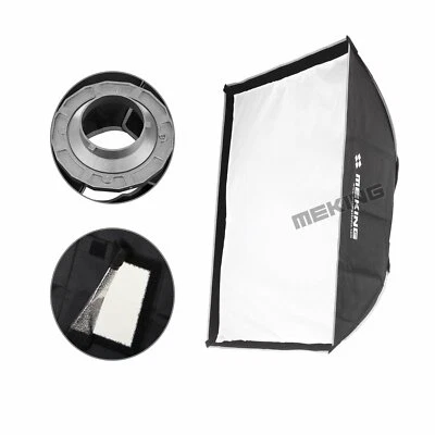 80x80cm 31'' Bowens Mount Softbox With Diffuser For Studio Strobe Flash Light - Image 1 of 4