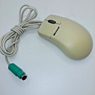 Vintage Microsoft Intellimouse 1.1A PS/2 kompatible Tastenmaus - Bild 1 von 2