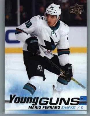 2019-20 Upper Deck #230 Mario Ferraro Young Guns (ref 123991) - Image 1 of 2